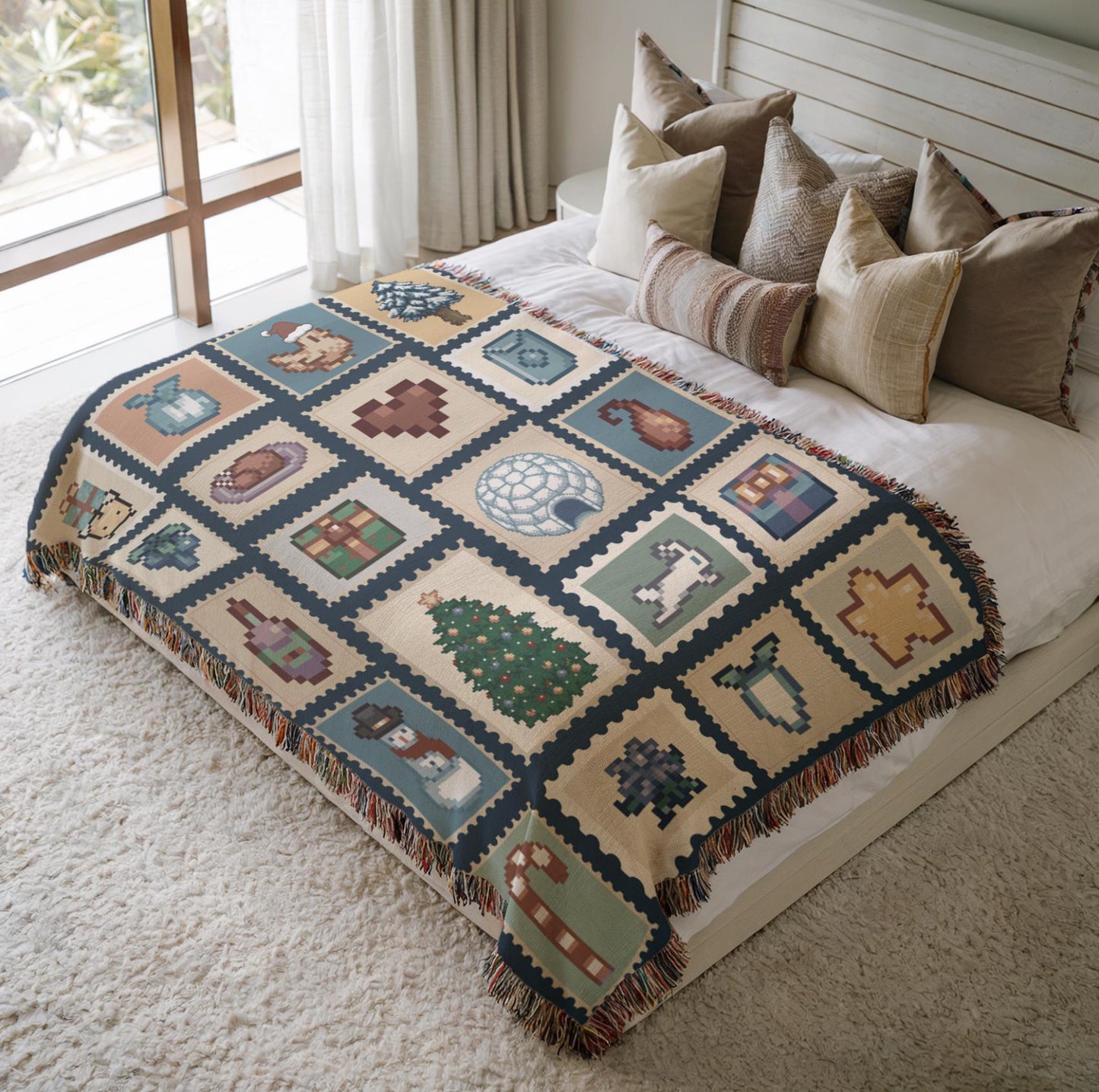 Stardew Valley Blanket - Winter Star