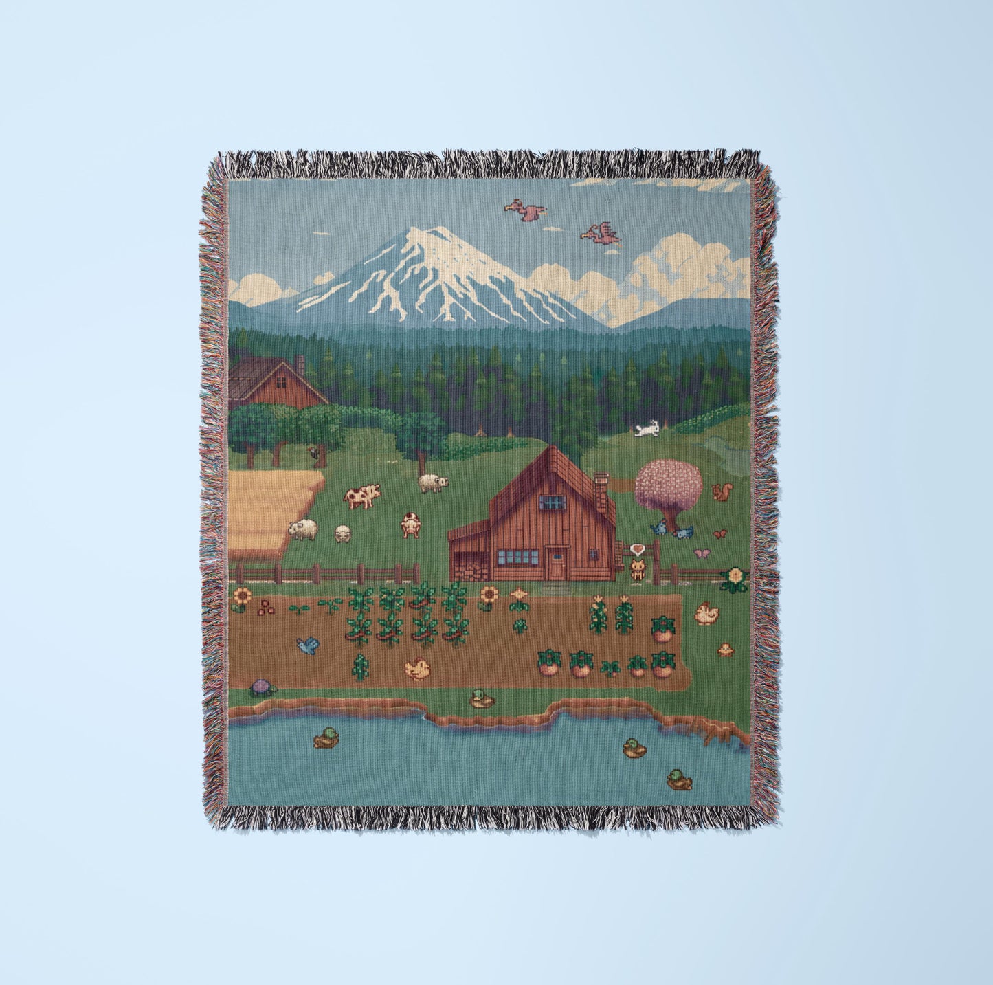Stardew Valley Blanket - Farm