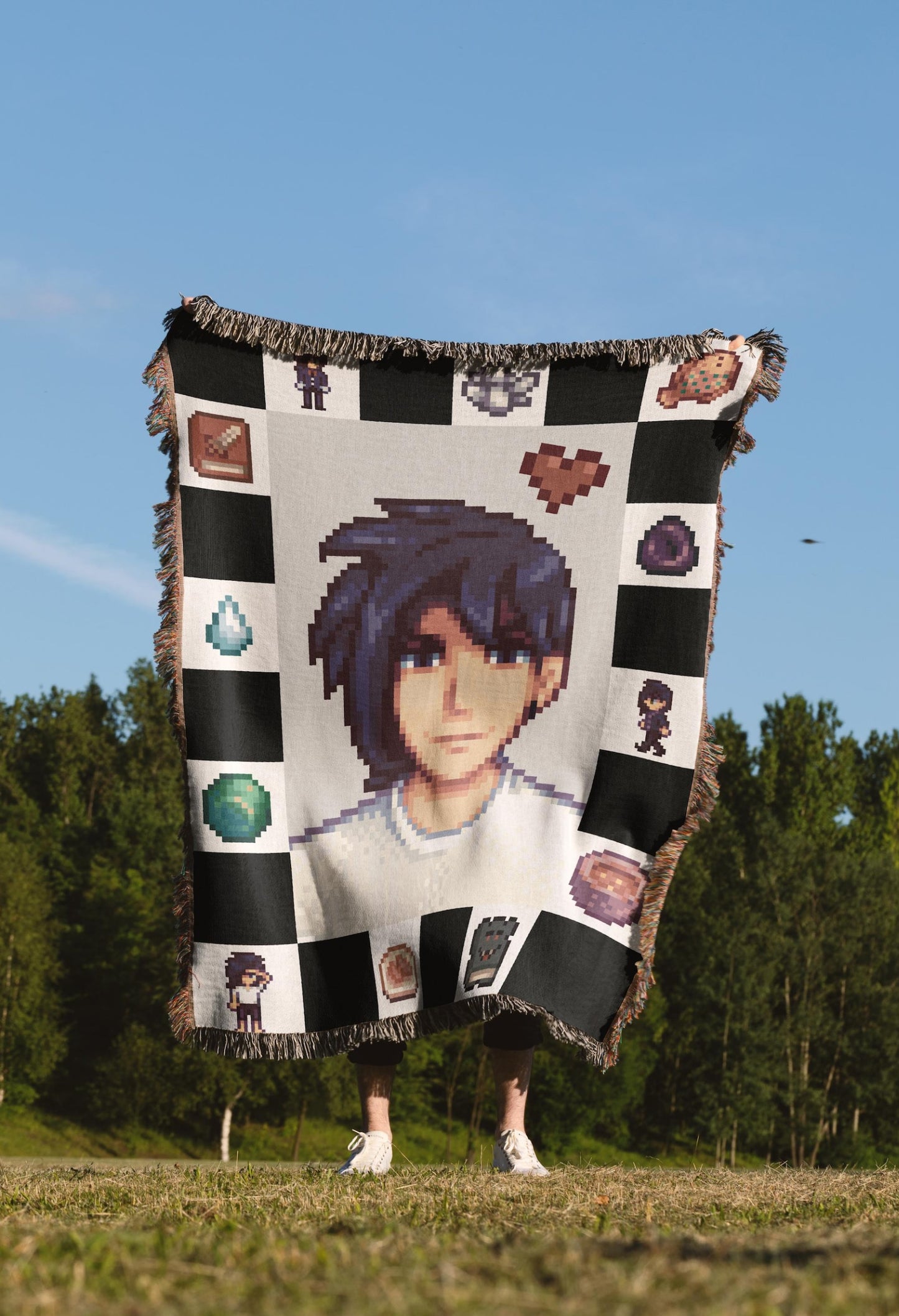 Stardew Valley Blanket - Sebastian