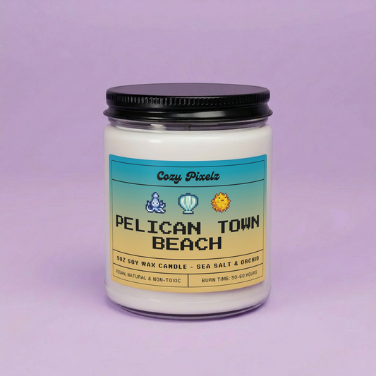 Pelican Town Beach - Scented Soy Candle