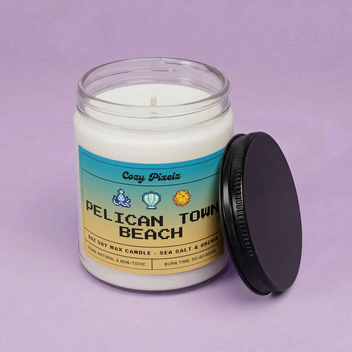 Pelican Town Beach - Scented Soy Candle
