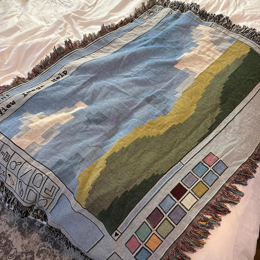MS Paint Woven Blanket