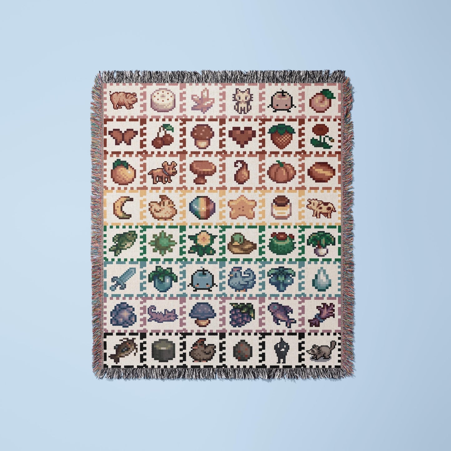 Stardew Valley Blanket - Rainbow