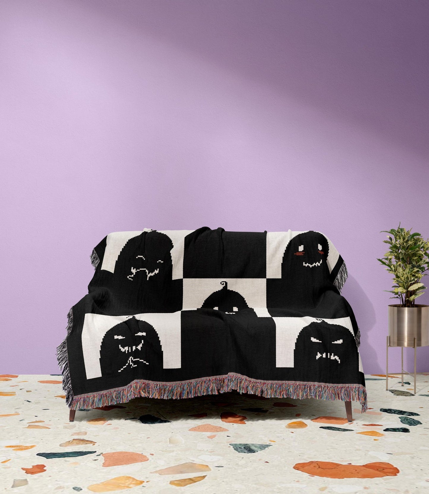 Stardew Valley Blanket - Krobus Expressions