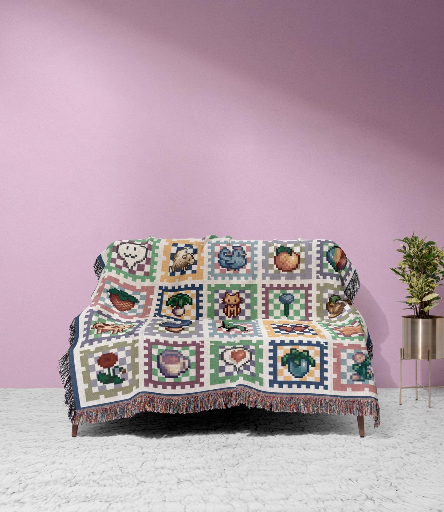 Stardew Valley Blanket - Granny Square