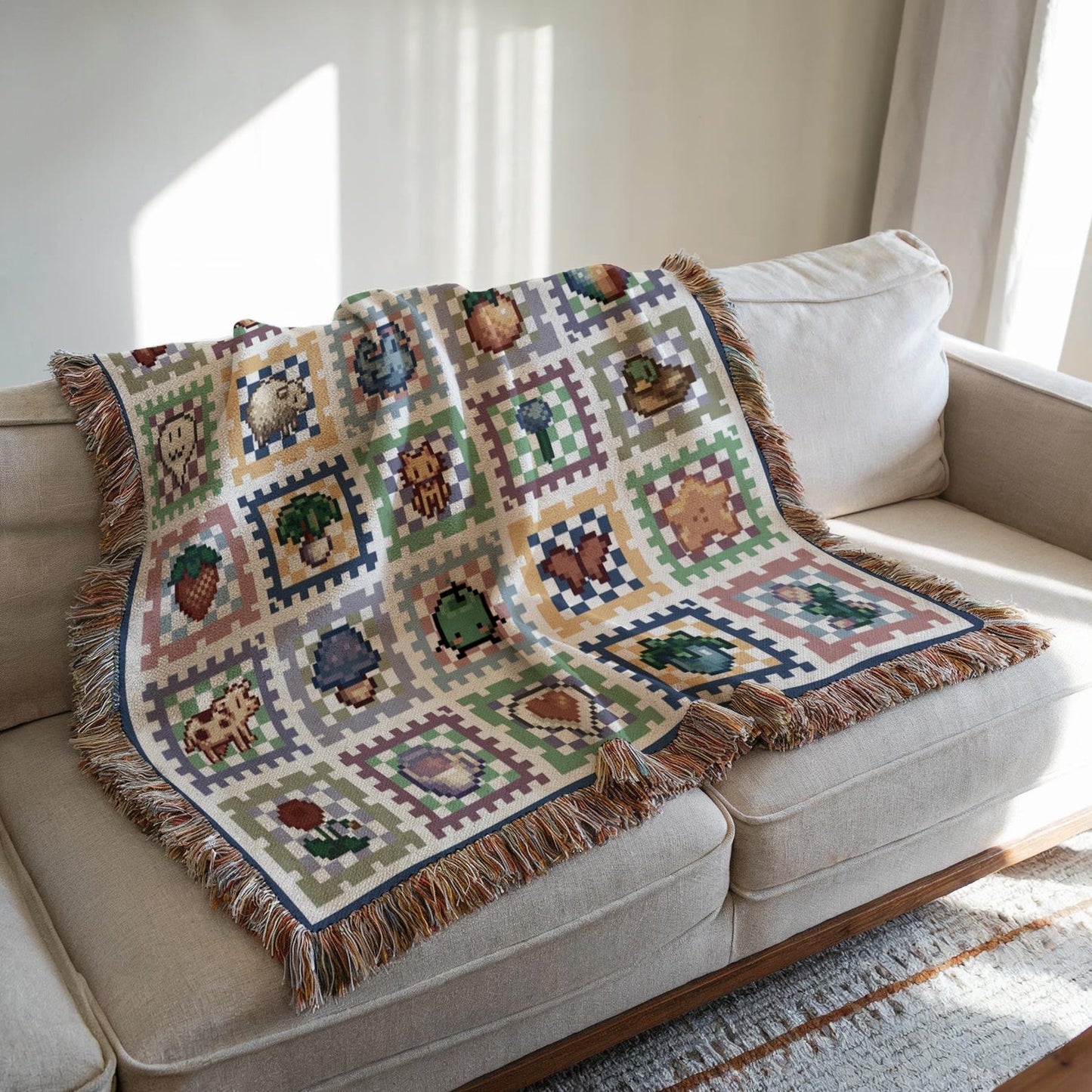 Stardew Valley Blanket - Granny Square