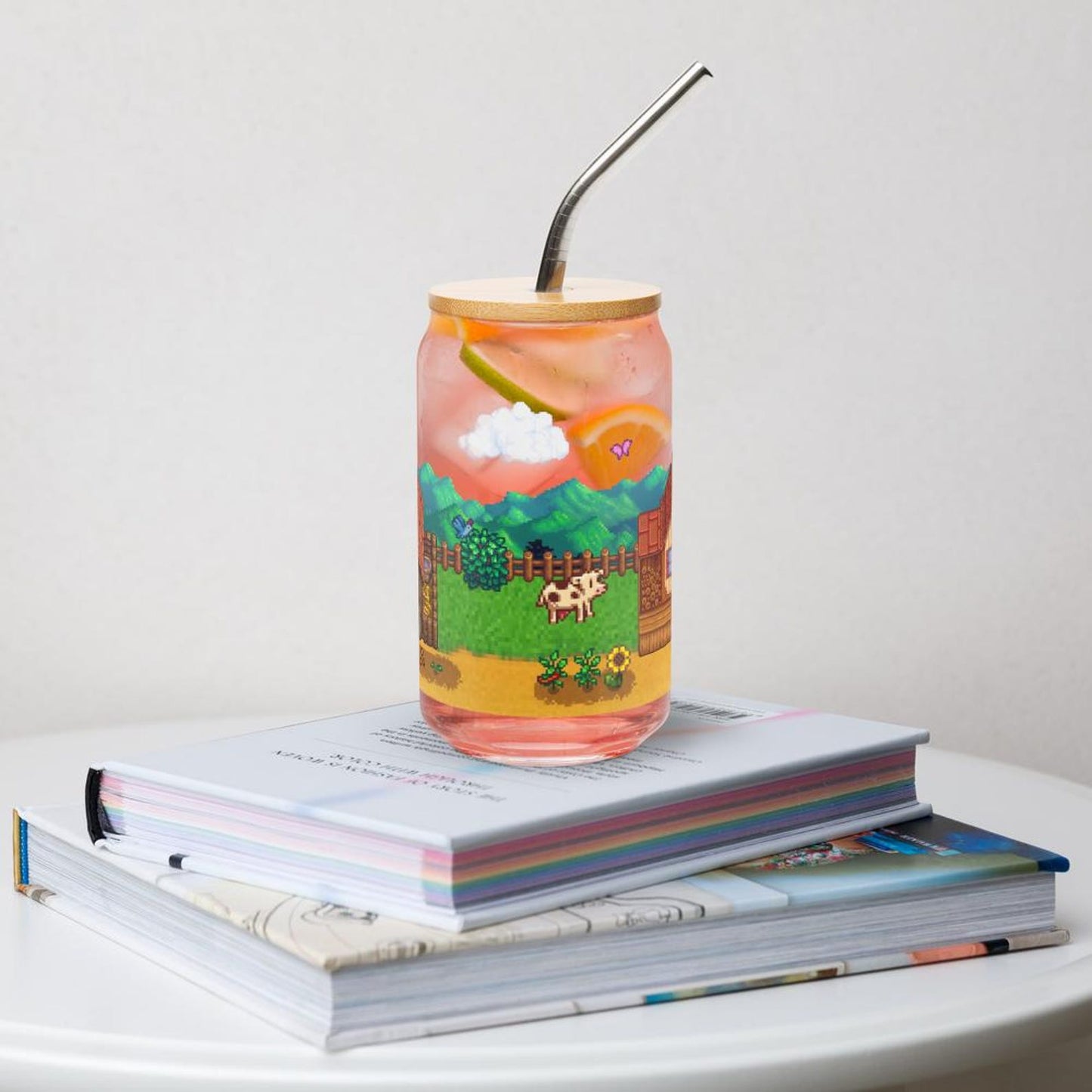 Classic Stardew Farm - Glass Cup