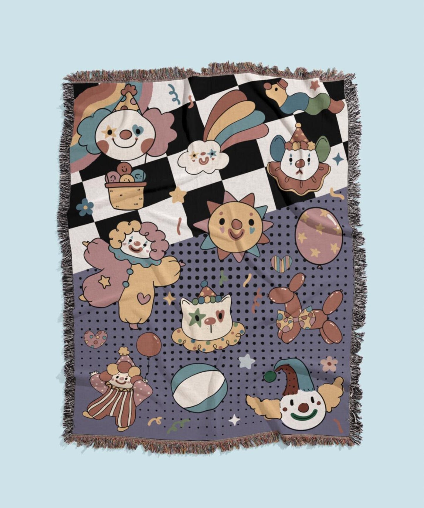 Clown - Woven Blanket