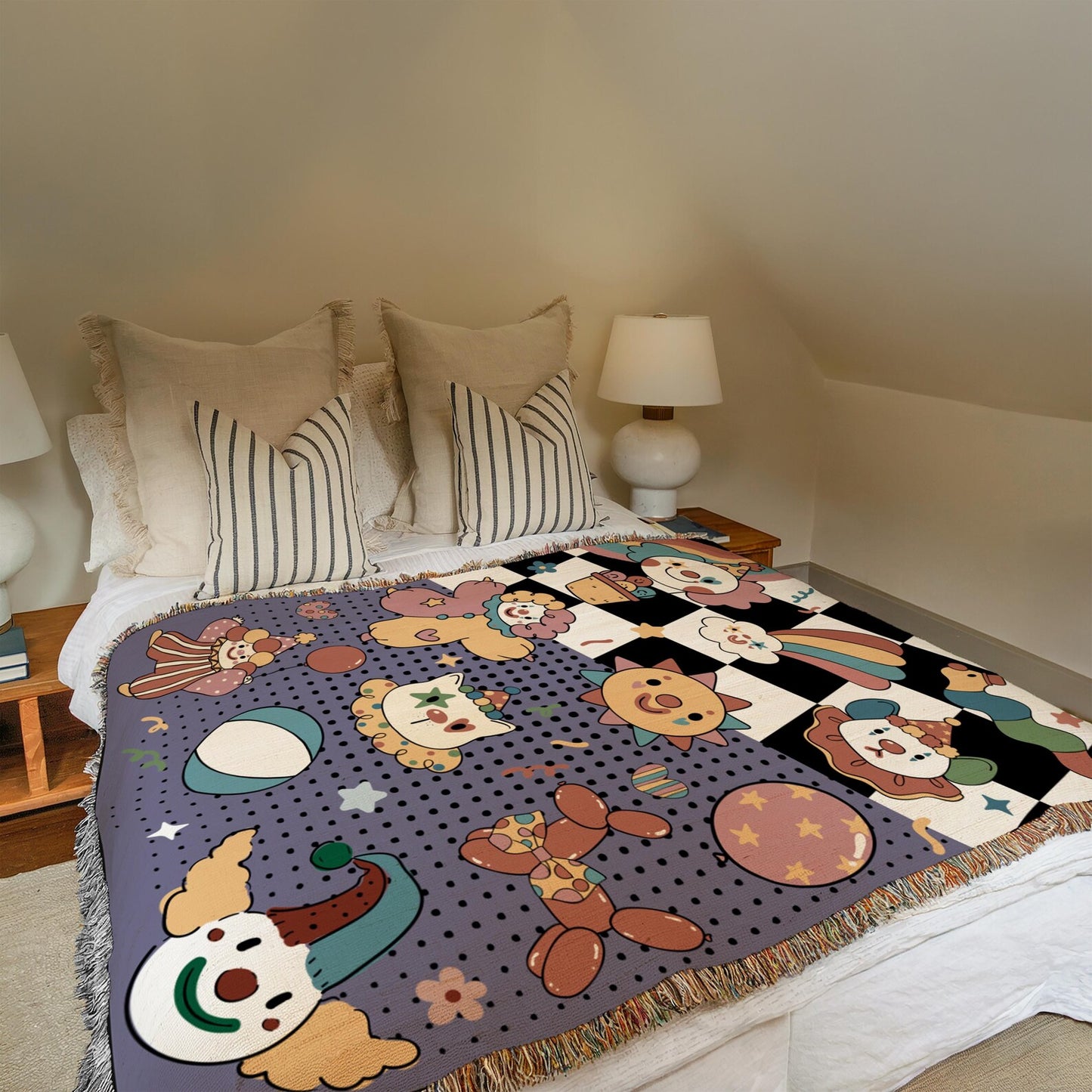 Clown - Woven Blanket