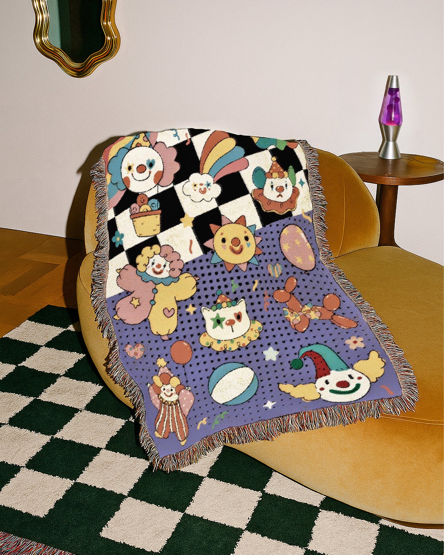 Clown - Woven Blanket