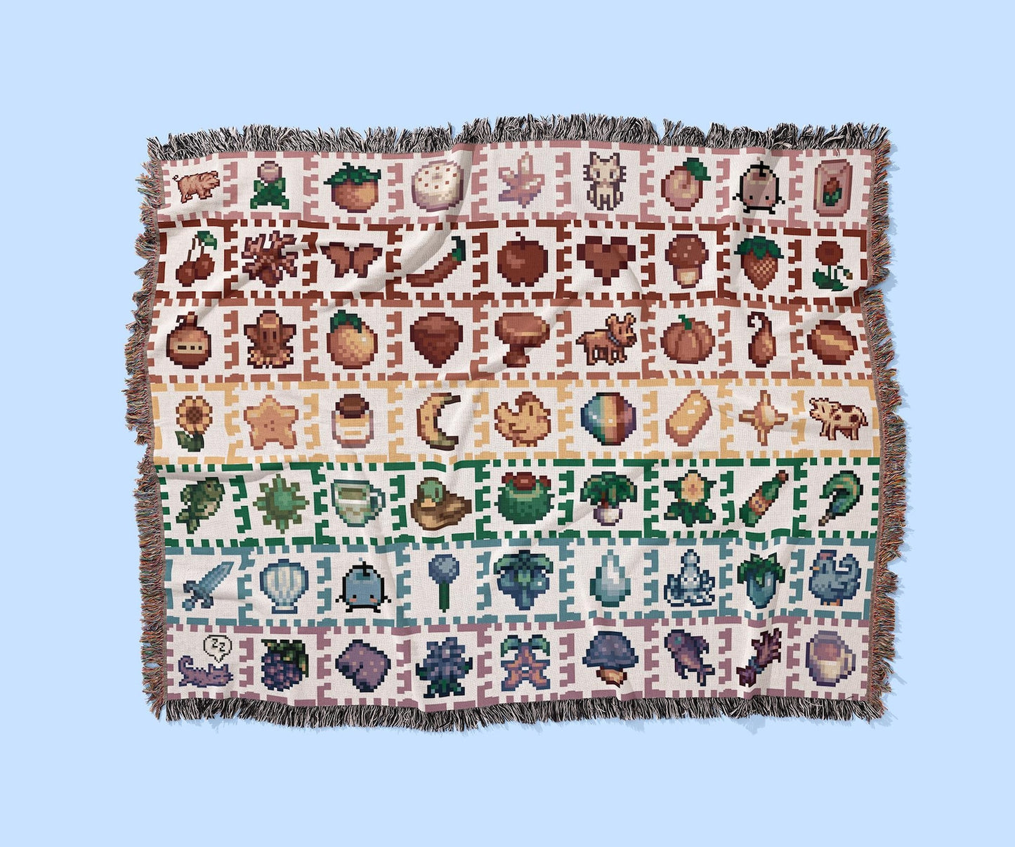 Stardew Rainbow - Woven Blanket