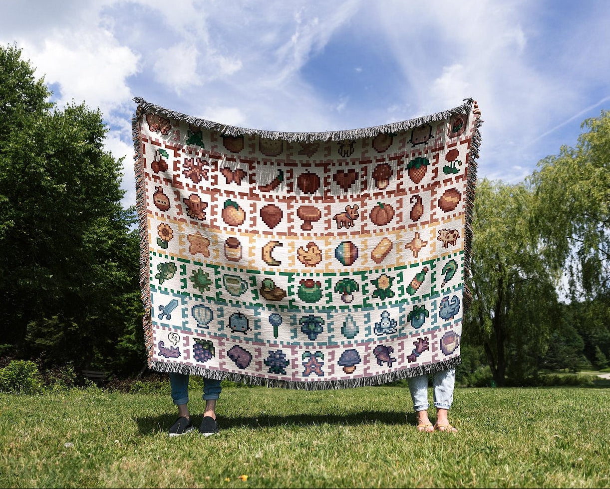 Stardew Rainbow - Woven Blanket