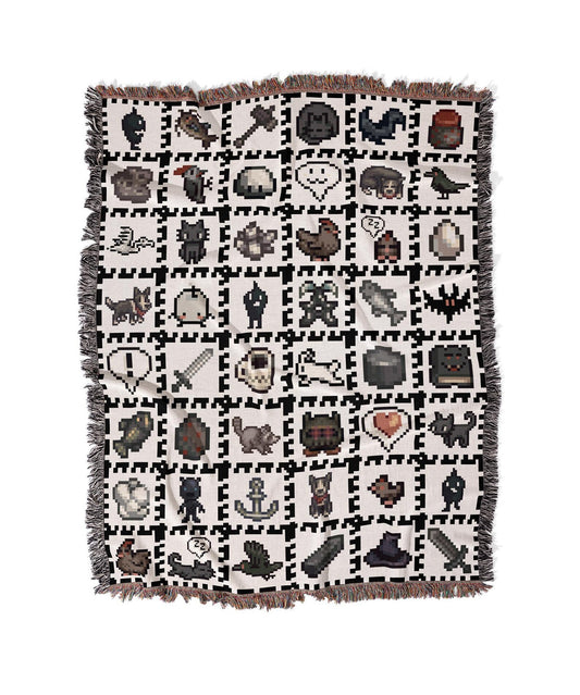 Dark Stardew Elements - Woven Blanket