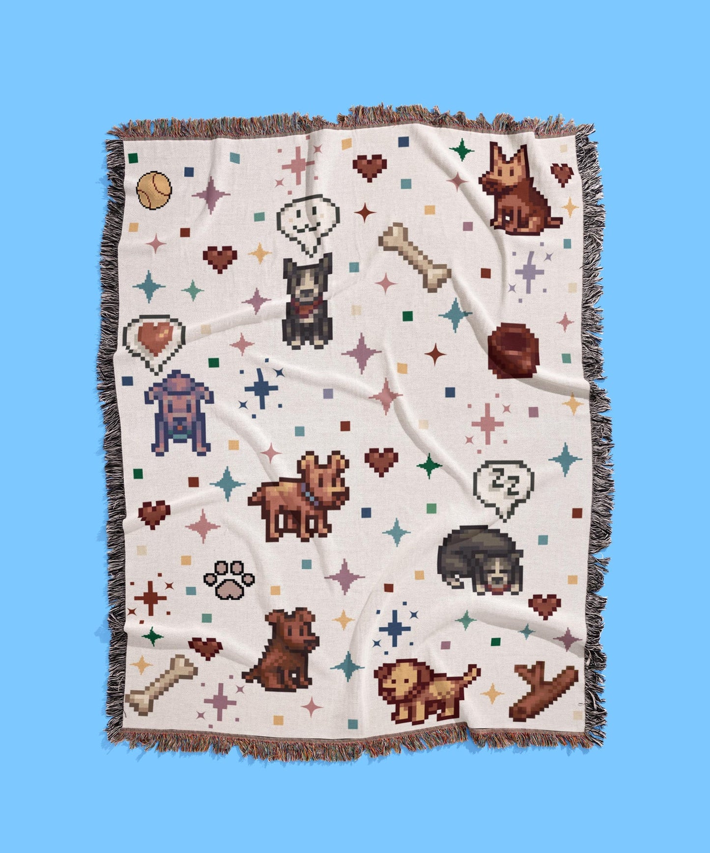 Stardew Dog - Woven Blanket