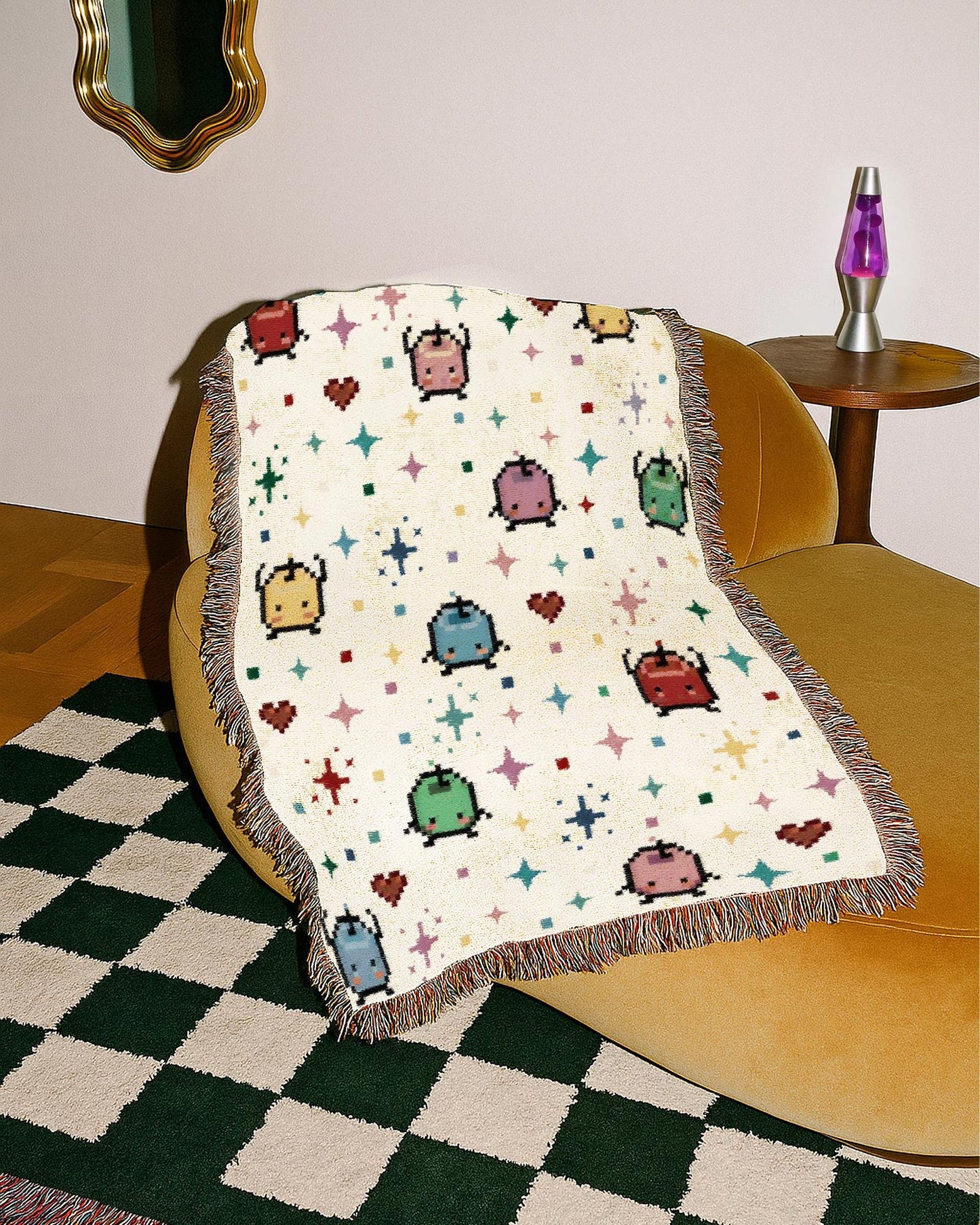 Stardew Junimo - Woven Blanket