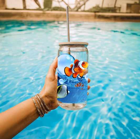 Frutiger Aero Aquarium - Glass Cup