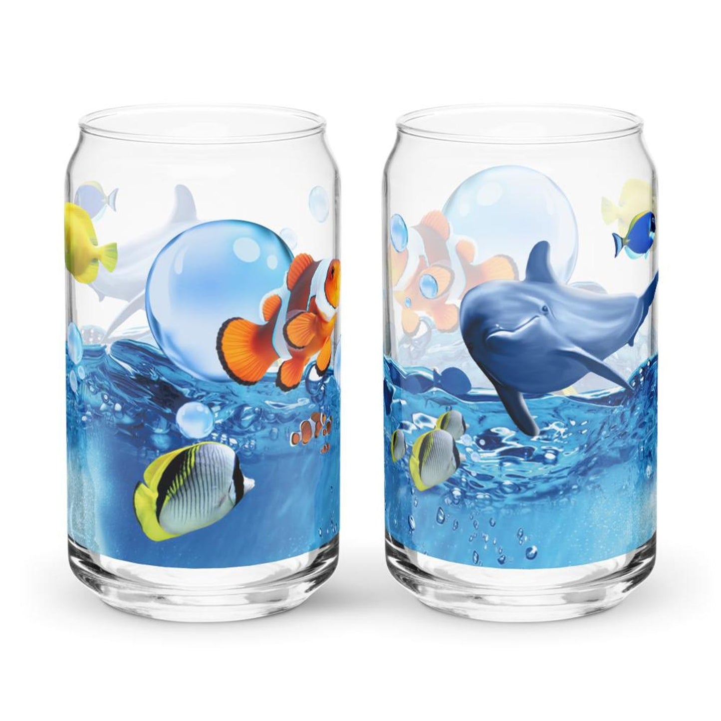 Frutiger Aero Aquarium - Glass Cup