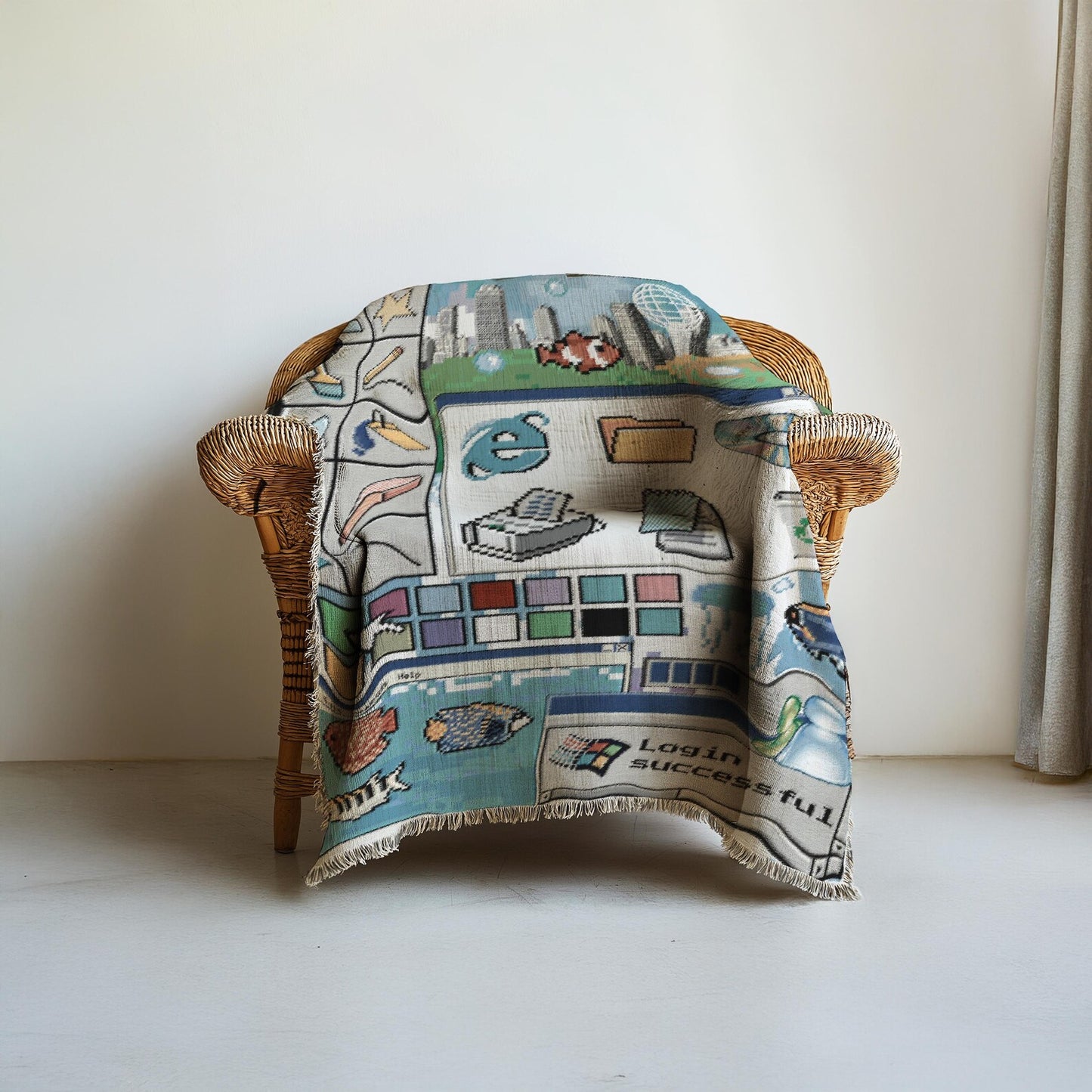 Frutiger Aero - Woven Blanket