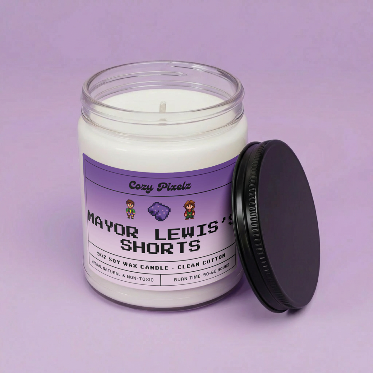 Mayor Lewis's Shorts - Scented Soy Candle