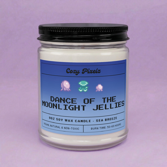 Moonlight Jellies - Scented Soy Candle