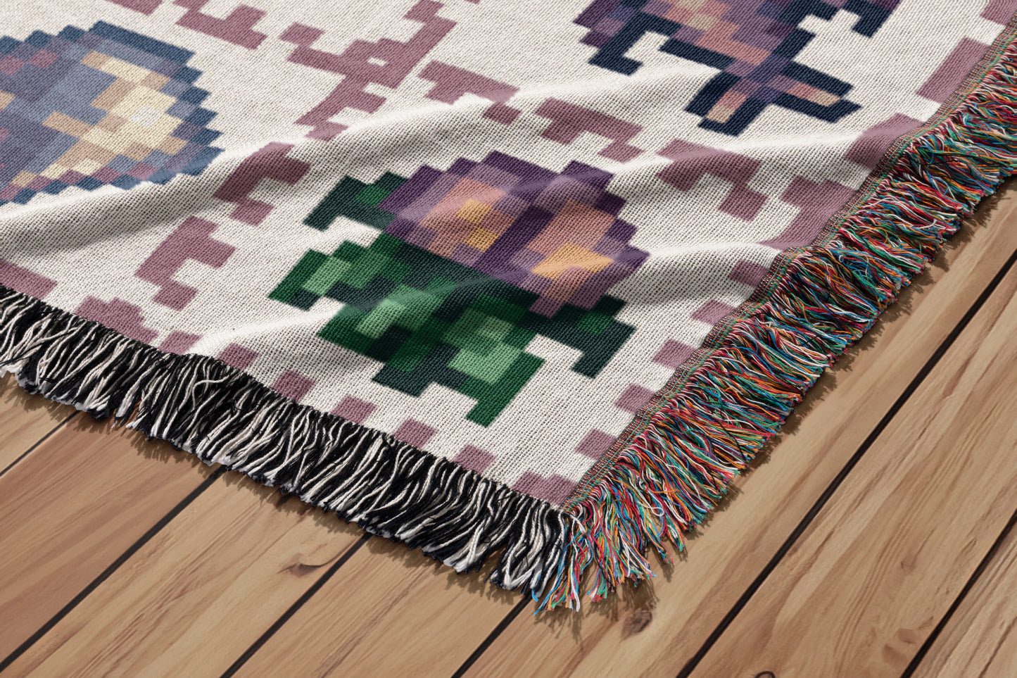 Stardew Valley Blanket - Purple Elements