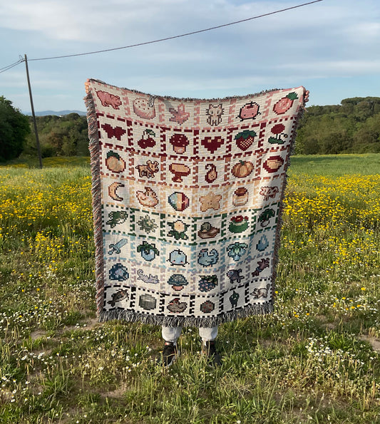 Stardew Valley Blanket - Rainbow
